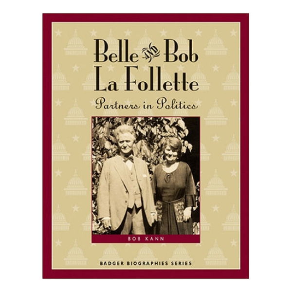 Belle and Bob book cover featuring image of Belle and Bob surrounded by light tan and red border