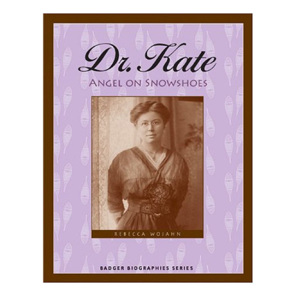 Dr. Kate book cover featuring image of Dr.Kate surrounded by pink and brown border