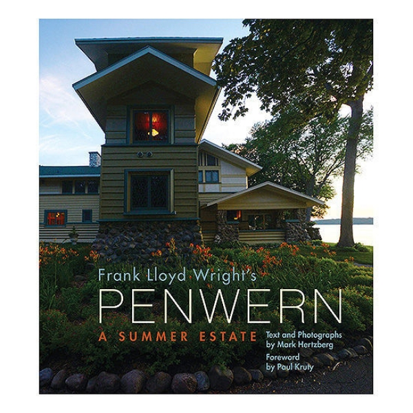Frank Lloyd Wright's Penwern book cover featuring image of Penwern