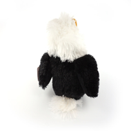 Stuffed Eagle Toy back angle.
