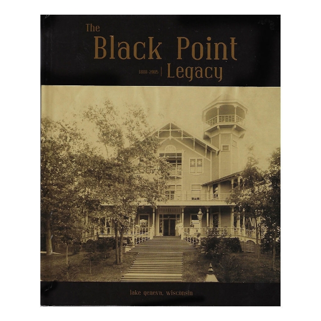 Black Point Legacy book cover featuring black and white image of Black Point