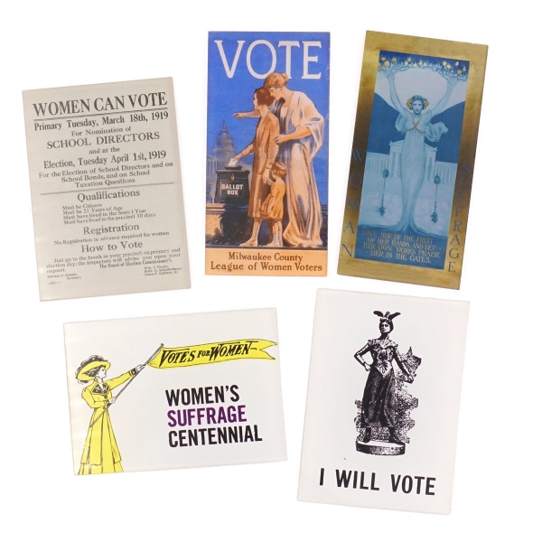Woman Vote Suffragette High Quality Metal Magnet 3 x 4 inches 9375