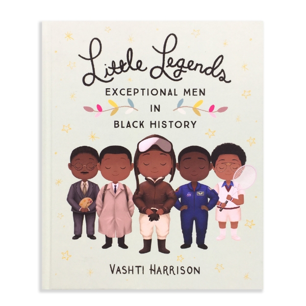Little Legends book cover featuring black men in history