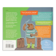 Goodnight Brew back featuring a brown bear with a blue sweater holding a beer. Includes summary and reviews.