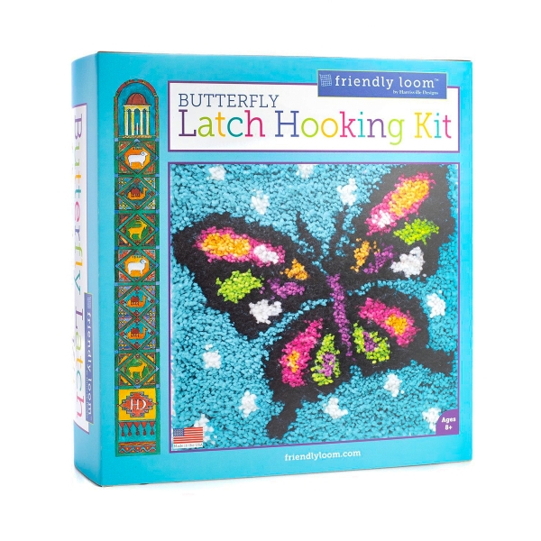 Butterfly Latch Hooking Kit  Wisconsin Historical Society Store