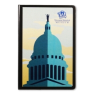 The cover of the journal featuring a graphic of the Wisconsin Capitol