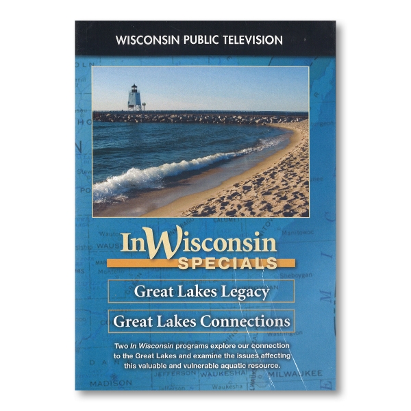 An photograph of the beach at a lake on the cover of the DVD case