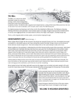 Page three of Wisconsin Adventures Dreams & Nightmares with the background information for the role-playing game.