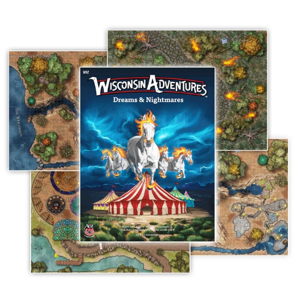 Product image for Wisconsin Adventures "Dreams & Nightmares" Map Pack.